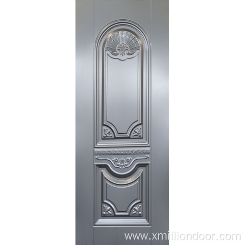 Decorative steel door sheet